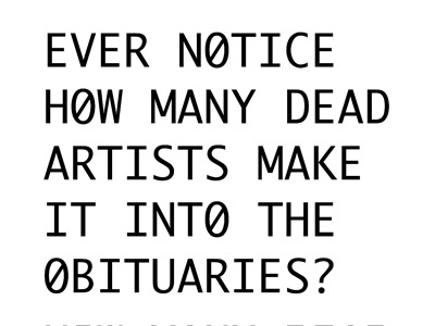 DEATH BECOMES THE ARTIST