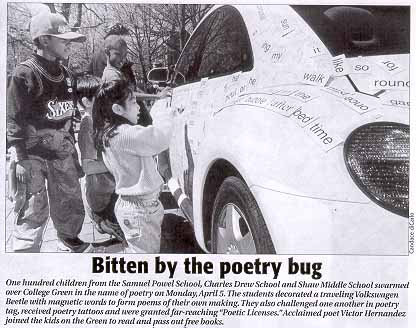 Bitten by the poetry bug
