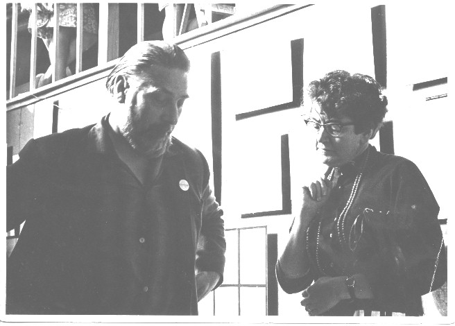 Bob Cobbing and Jennifer Pike, mid

1960s