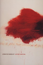 Cover image of Jennifer Moxley's Often Capital