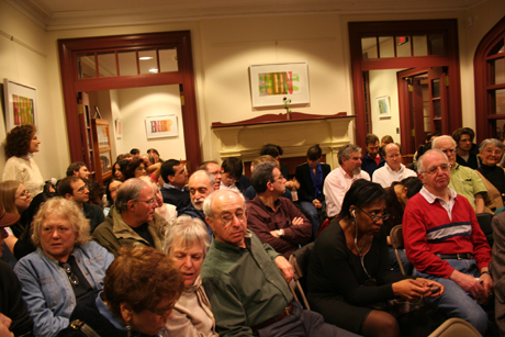 Audience for Art Spiegelman's Fellows reading, February 2008